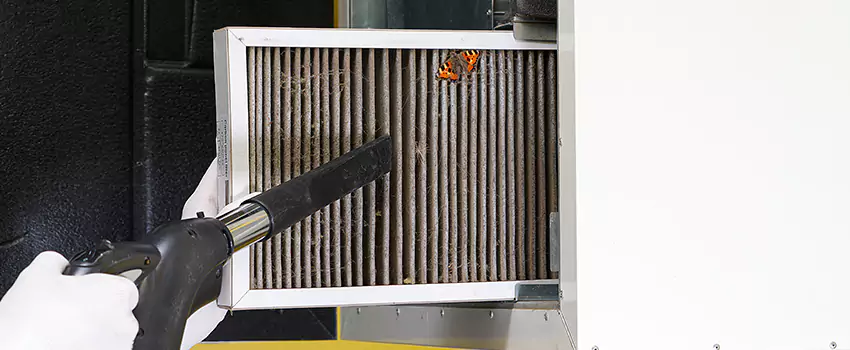 Clogged Air Duct Cleaning Process in North Highlands, CA