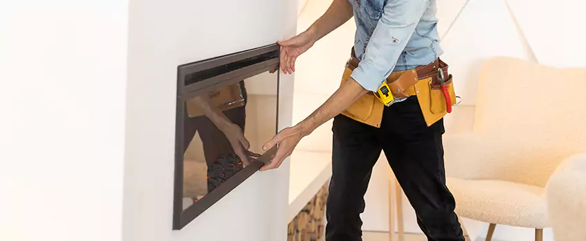 Metal Fireplace Installation in North Highlands, California