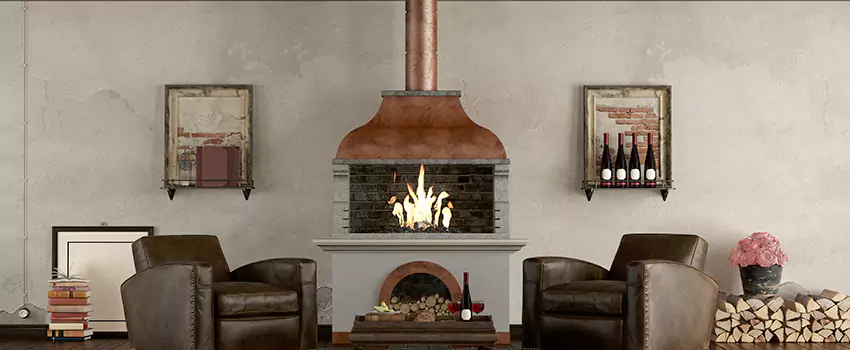 Thelin Hearth Products Providence Pellet Insert Fireplace Installation in North Highlands, CA