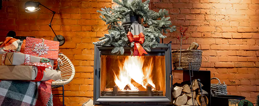 Travis Industries Linear Gas Fireplace Installation in North Highlands, California