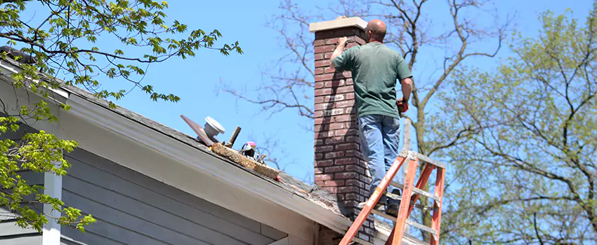 Vinyl and PVC Chimney Flashing Installation in North Highlands, CA