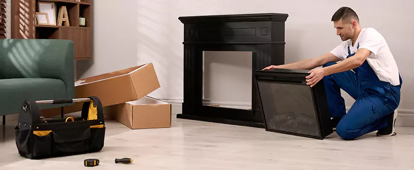 Old Rusted Metal Fireplace Repair And Replacement in North Highlands, CA